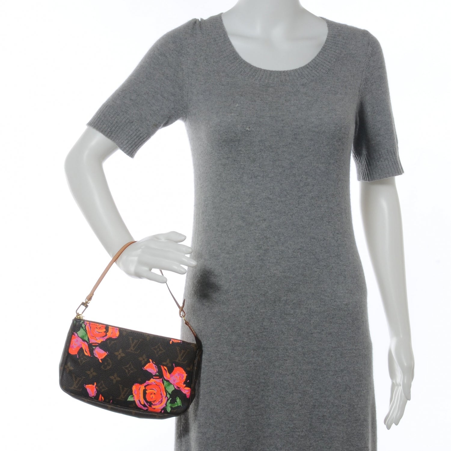 Louis Vuitton Monogram Roses Pochette Accessories 2 of 7