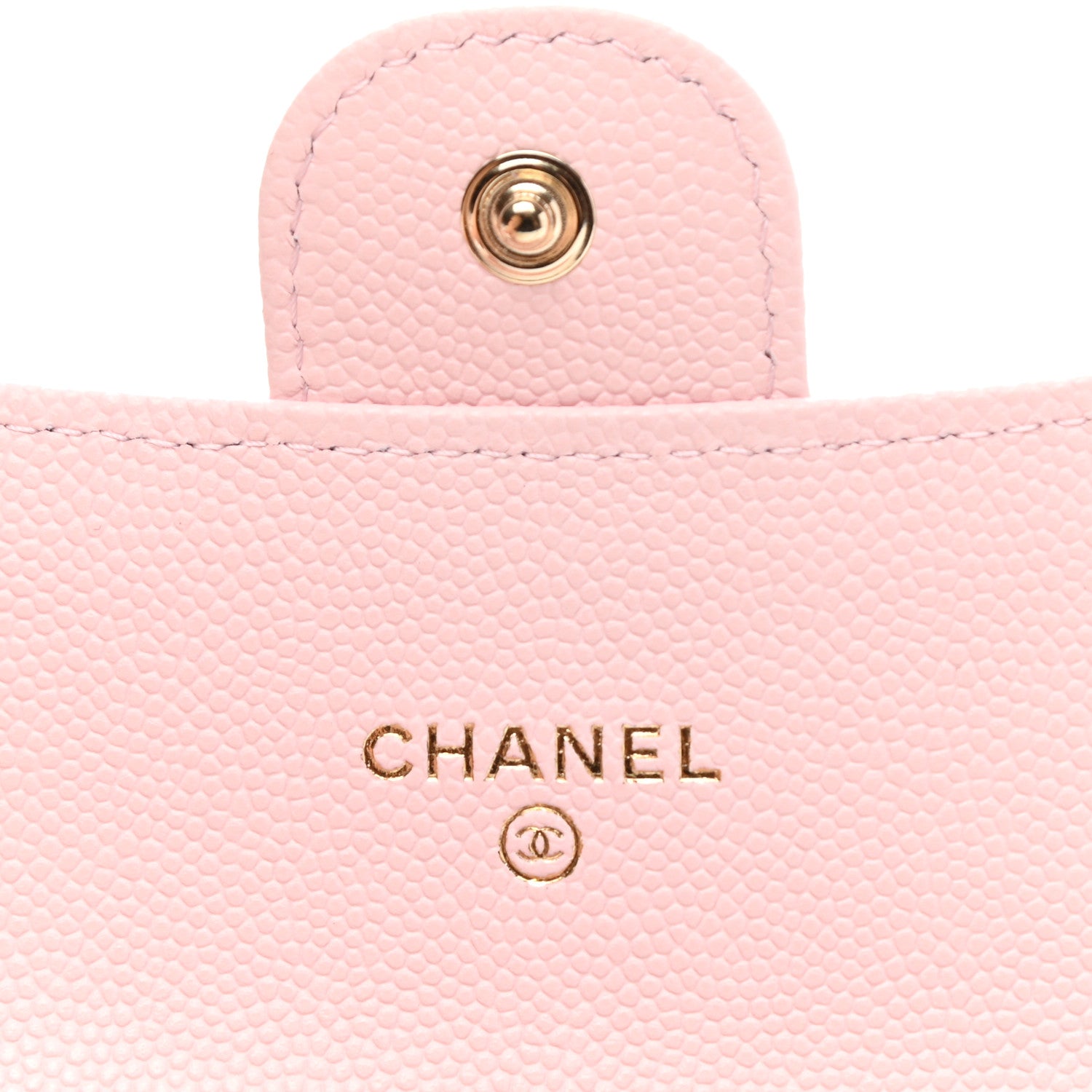 Chanel Caviar Quilted Medium Flap Wallet Light Pink 6 of 8