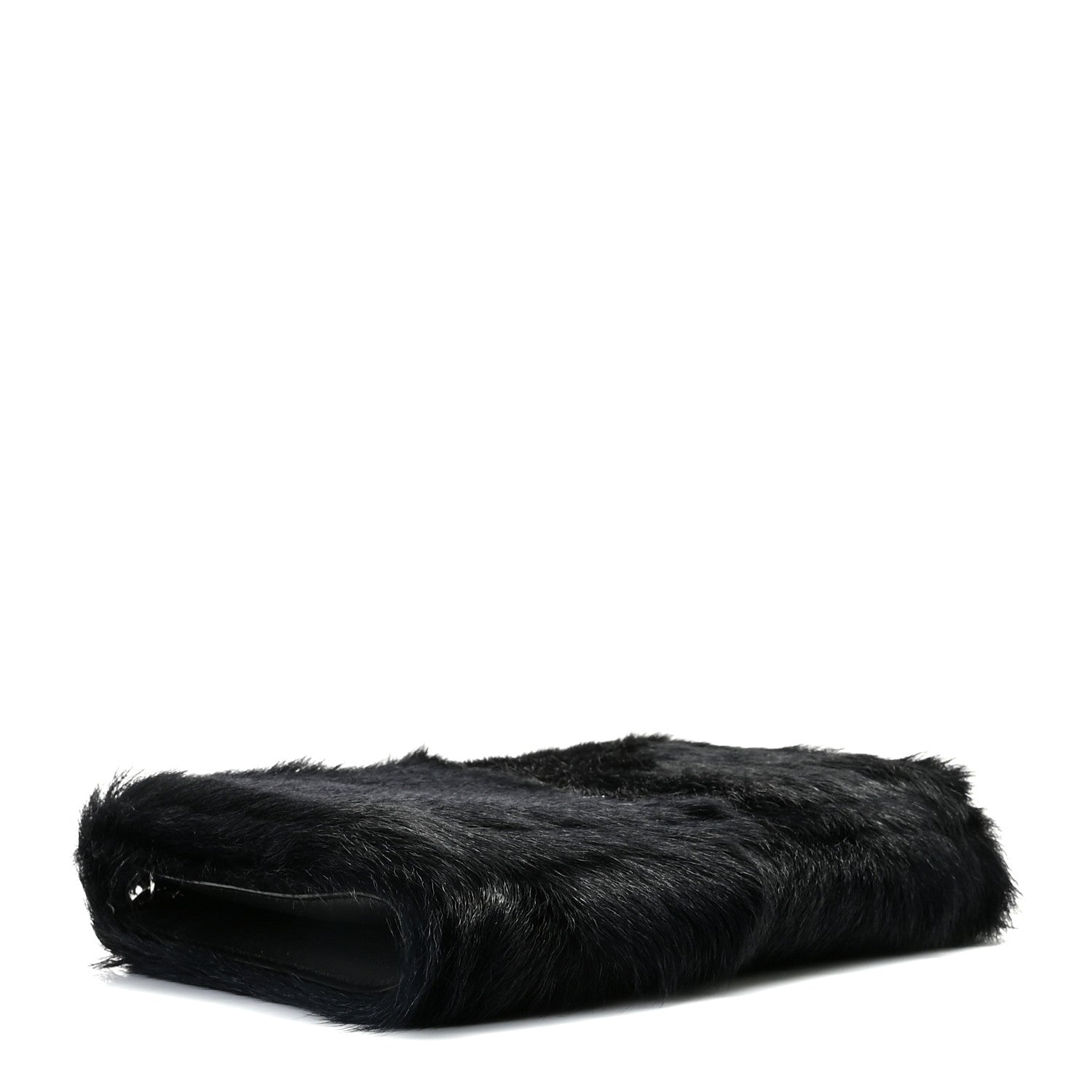 Jimmy Choo Faux Mink Varenne Chain Clutch Navy 3 of 8