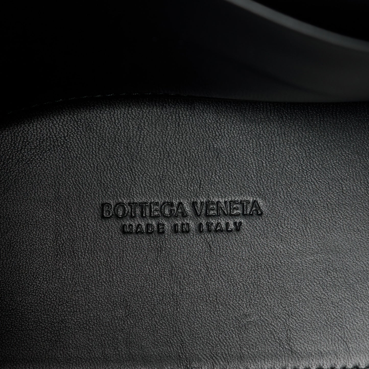 Nappa Intrecciato Small Andiamo Shoulder Bag Black