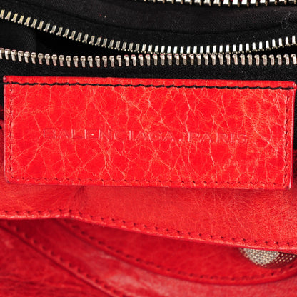Balenciaga Chevre Giant 21 Silver Hardware City Tomate 7 of 8