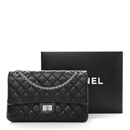 Chanel Aged Calfskin Quilted 2.55 Reissue 226 Flap Black 14 of 14