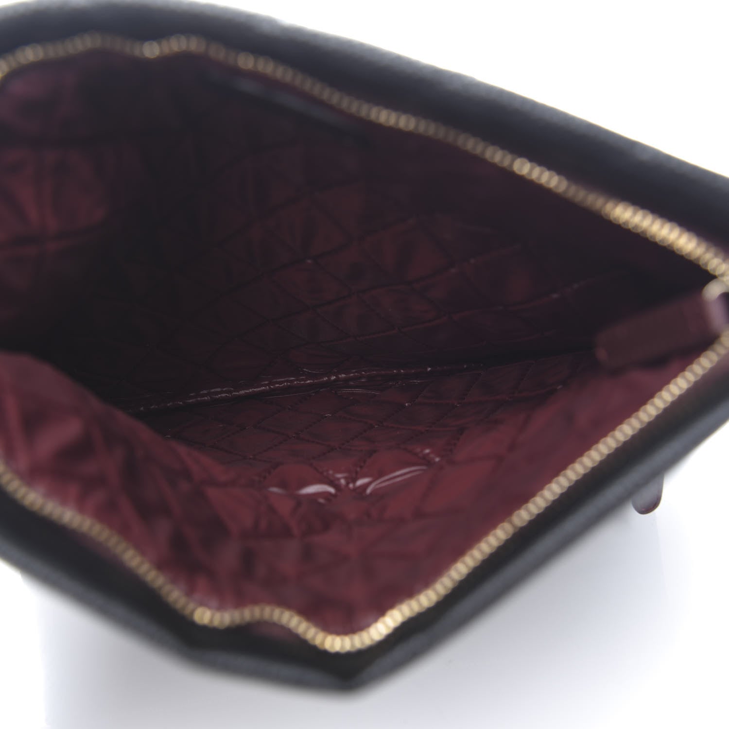 Chanel Caviar Quilted CC Beauty Clutch Black 5 of 11
