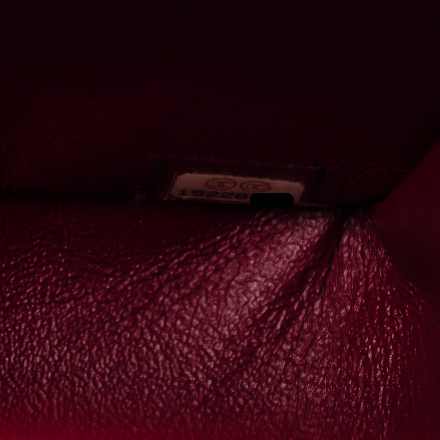 Patent Quilted Maxi Double Flap Red