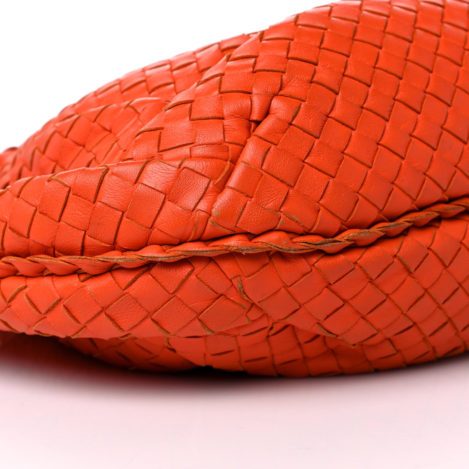 Bottega Veneta Nappa Intrecciato Medium Belly Veneta Hobo Orange 6 of 11