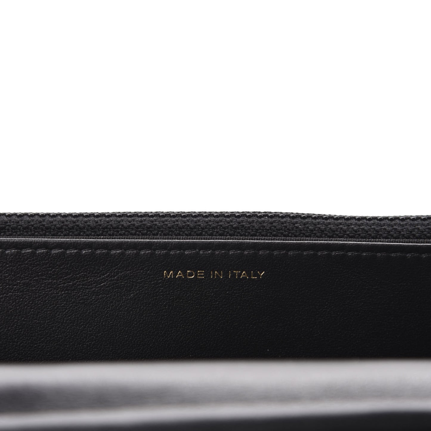 Caviar Camellia Embossed Wallet On Chain WOC Black