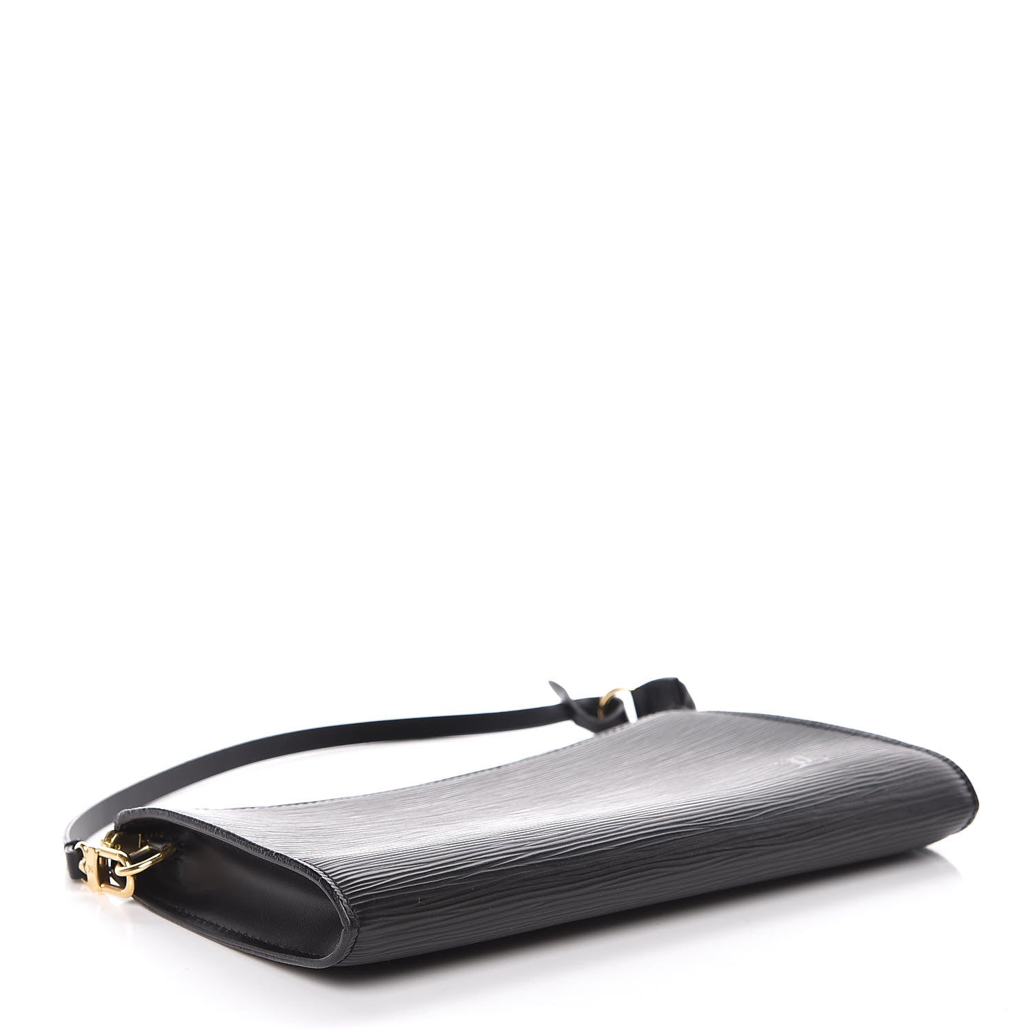 Louis Vuitton Epi Pochette Accessories 24 Black 4 of 7