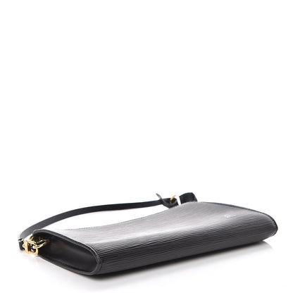 Louis Vuitton Epi Pochette Accessories 24 Black 4 of 7