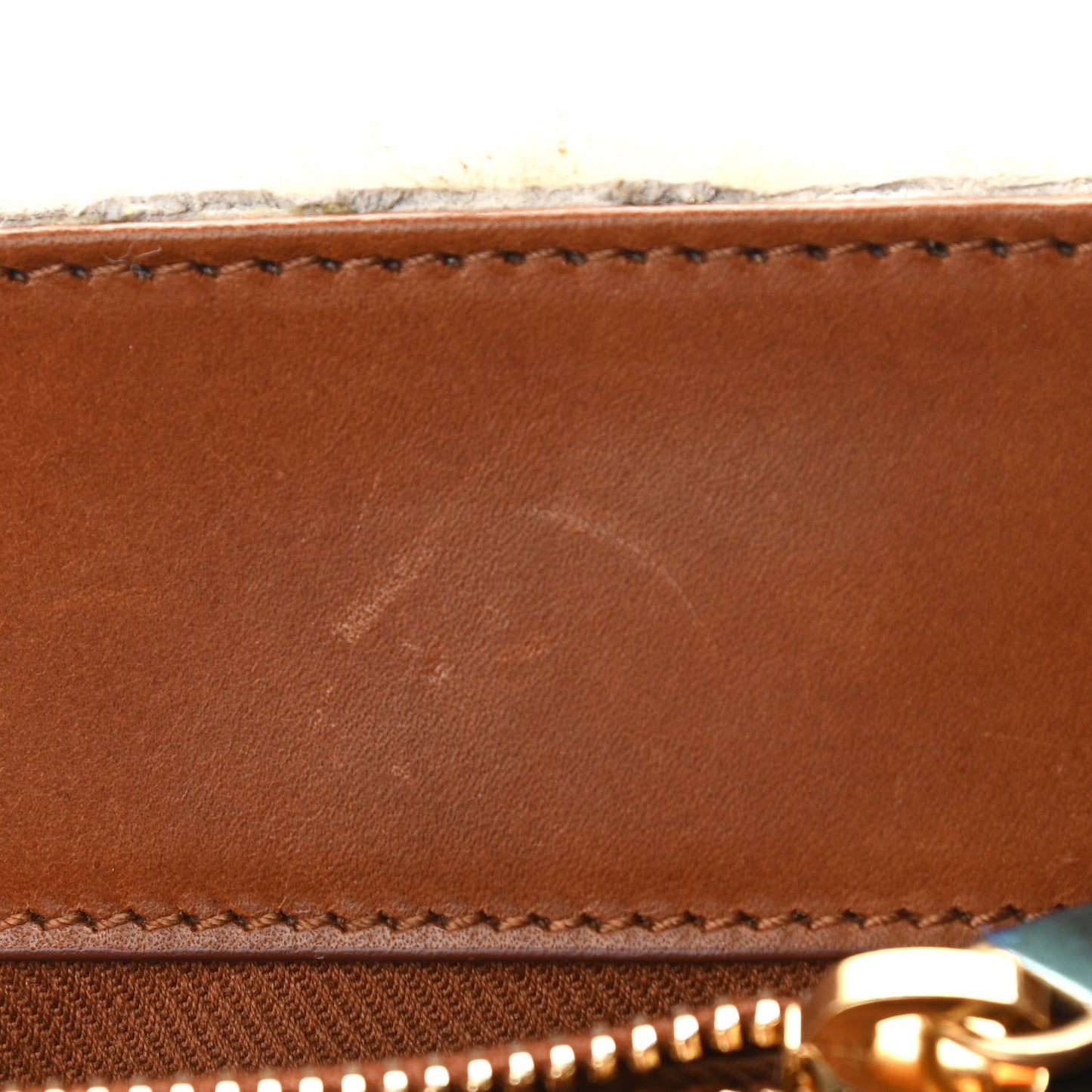 Shearling Medium Loulou Shoulder Bag Natural