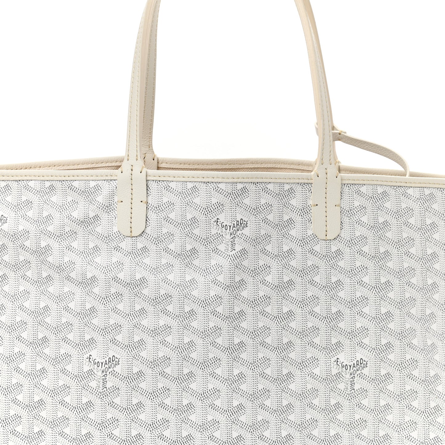 Goyardine Saint Louis PM White