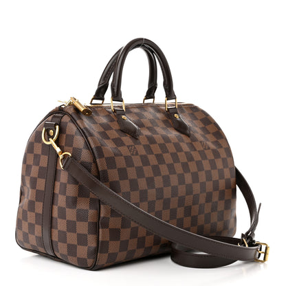 Louis Vuitton Damier Ebene Speedy Bandouliere 30 3 of 11