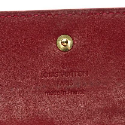 Louis Vuitton Vernis Porte Tresor International Wallet Pomme D'Amour 6 of 8