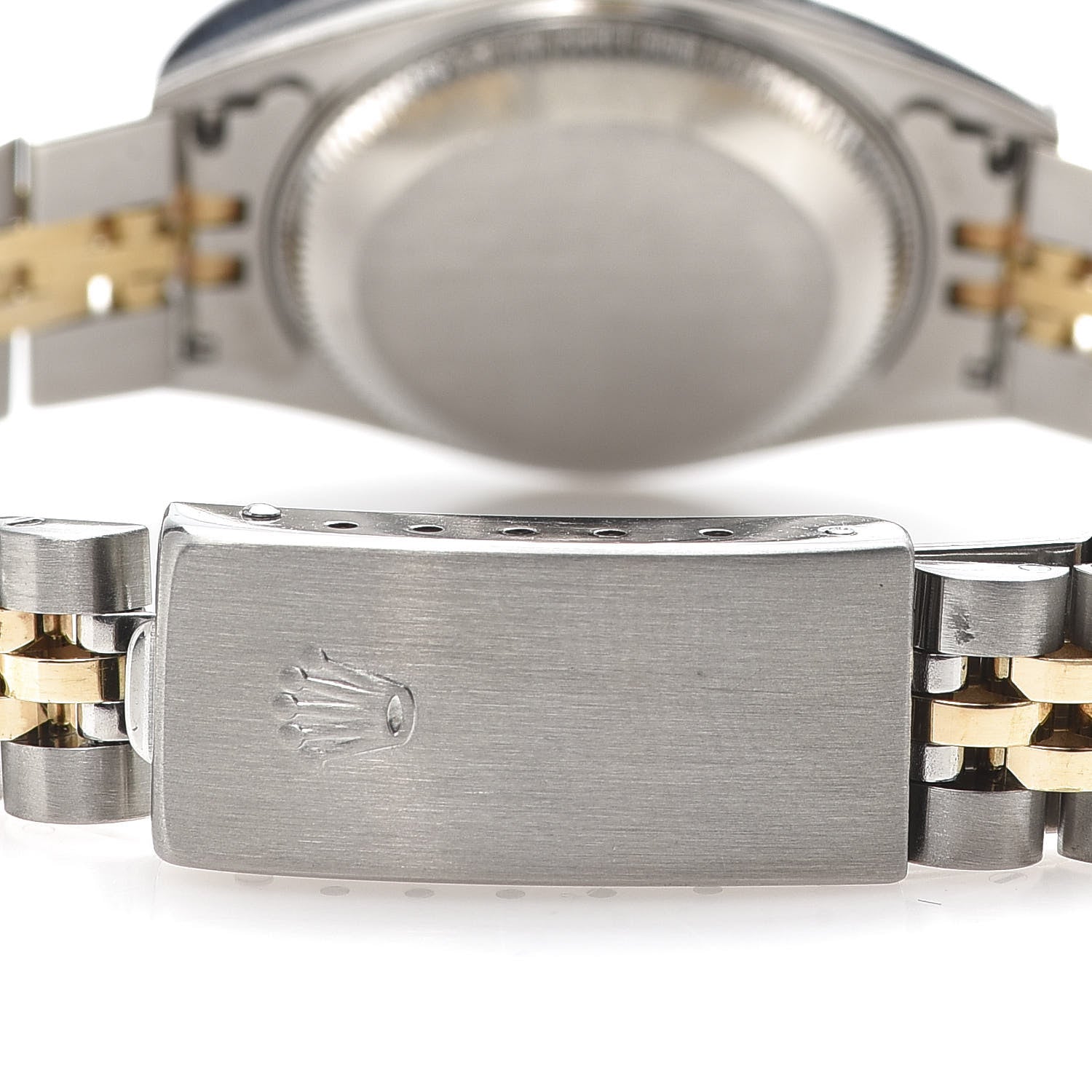 Rolex Stainless Steel 18K Yellow Gold 26mm Oyster Perpetual Datejust Watch Silver 69173 5 of 7