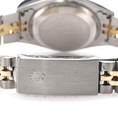 Rolex Stainless Steel 18K Yellow Gold 26mm Oyster Perpetual Datejust Watch Silver 69173 5 of 7
