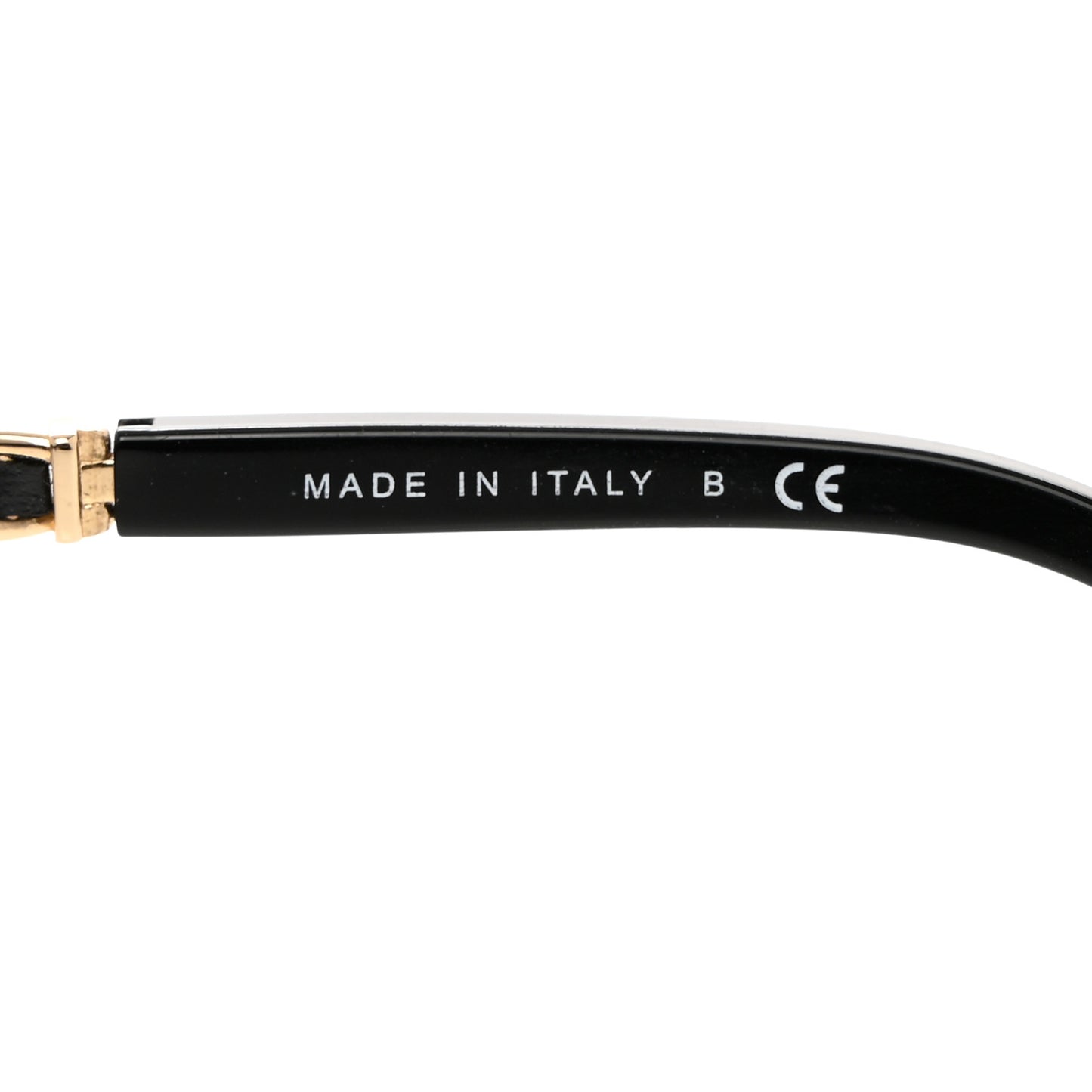 Lambskin Square Chain Sunglasses 5210-Q Black
