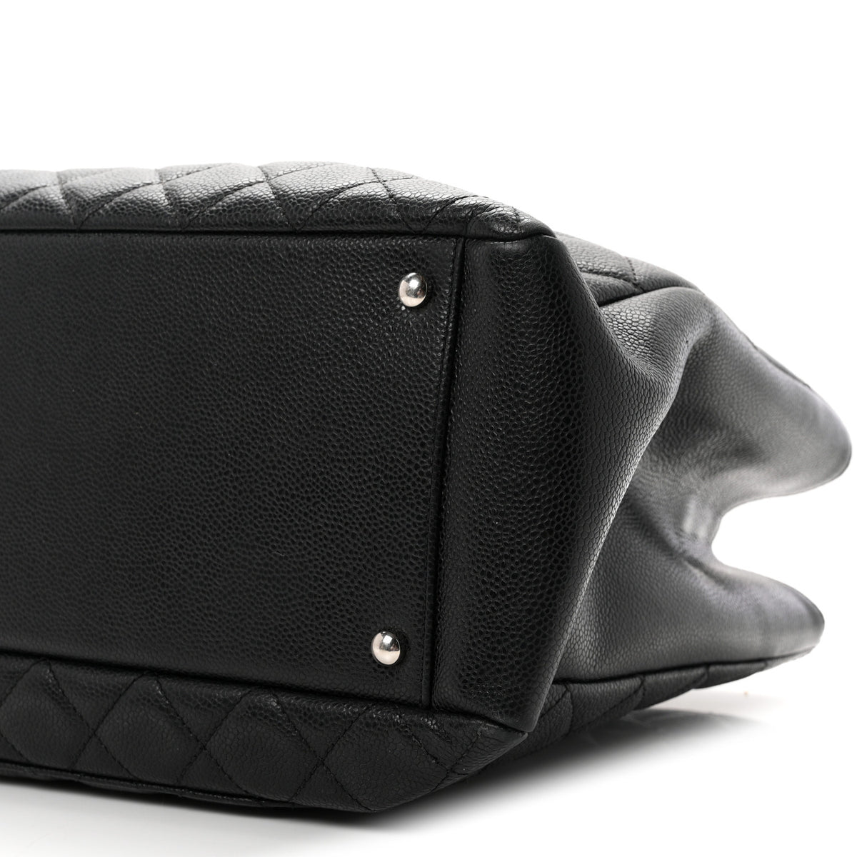 Chanel Caviar Quilted XL Grand Shopping Tote GST Black 10 of 12