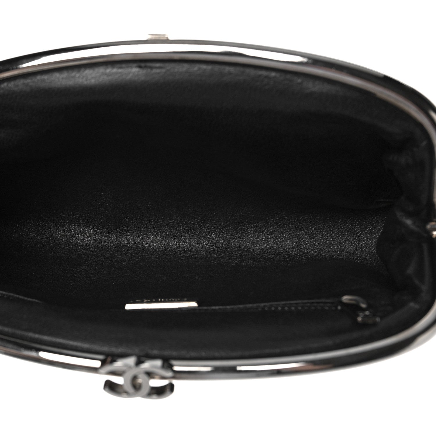 Chanel Python Timeless Clutch Black 4 of 8