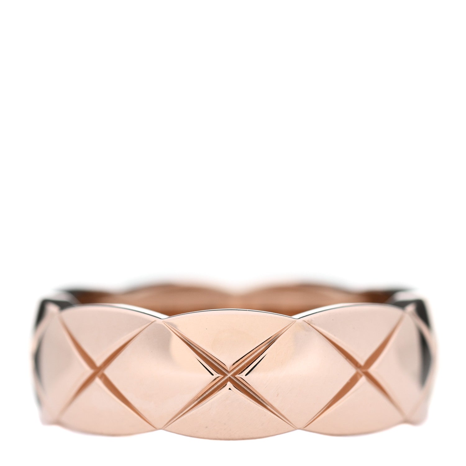 Chanel 18K Beige Gold Small Coco Crush Ring 54 7 1 of 6