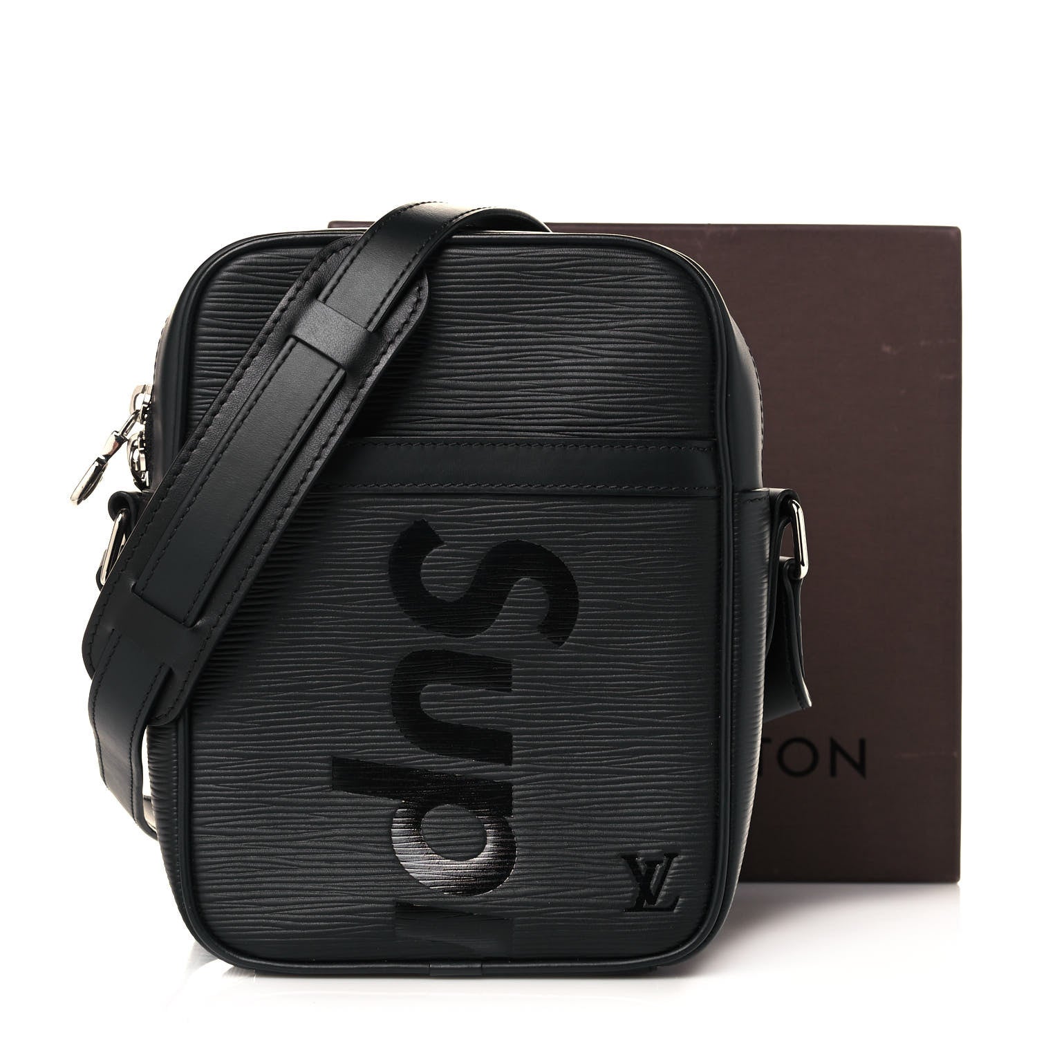 Louis Vuitton X SUPREME Epi Danube PM Black 12 of 12
