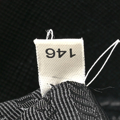 Prada Nylon Saffiano Front Pocket Tote Black 7 of 13