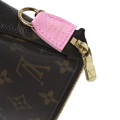 Louis Vuitton Monogram 2022 Christmas Animation Paris Mini Pochette Accessories Pink 13 of 13