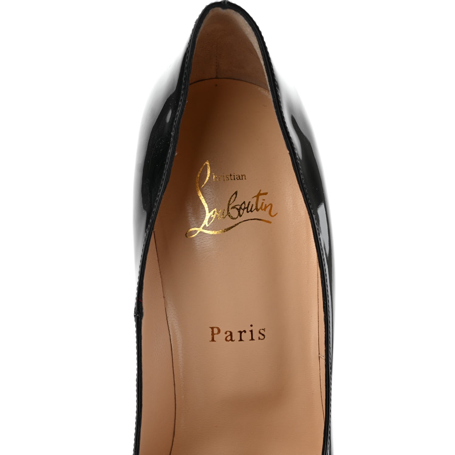 Christian Louboutin Patent Jamie 160 Pumps 41 Black 7 of 7