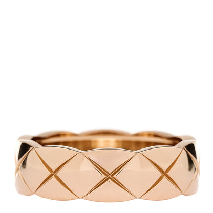 Chanel 18K Beige Gold Small Coco Crush Ring 60 9.25 3 of 6