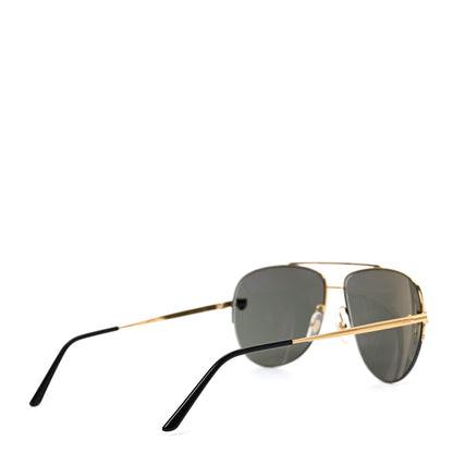 Cartier Panthere De Cartier Aviator Sunglasses Gold 4 of 6