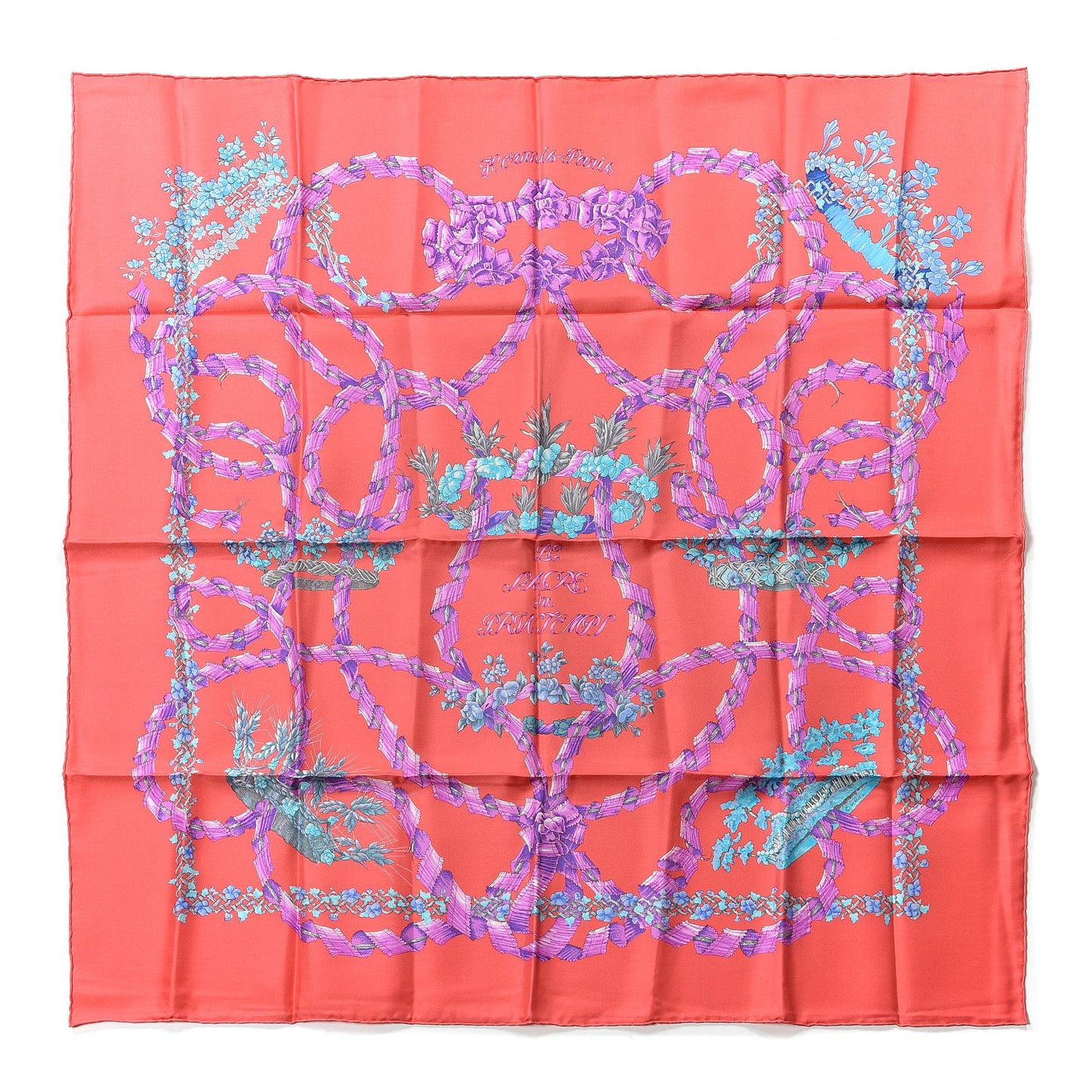 Silk SLe Sacre Du Printemps Scarf 90