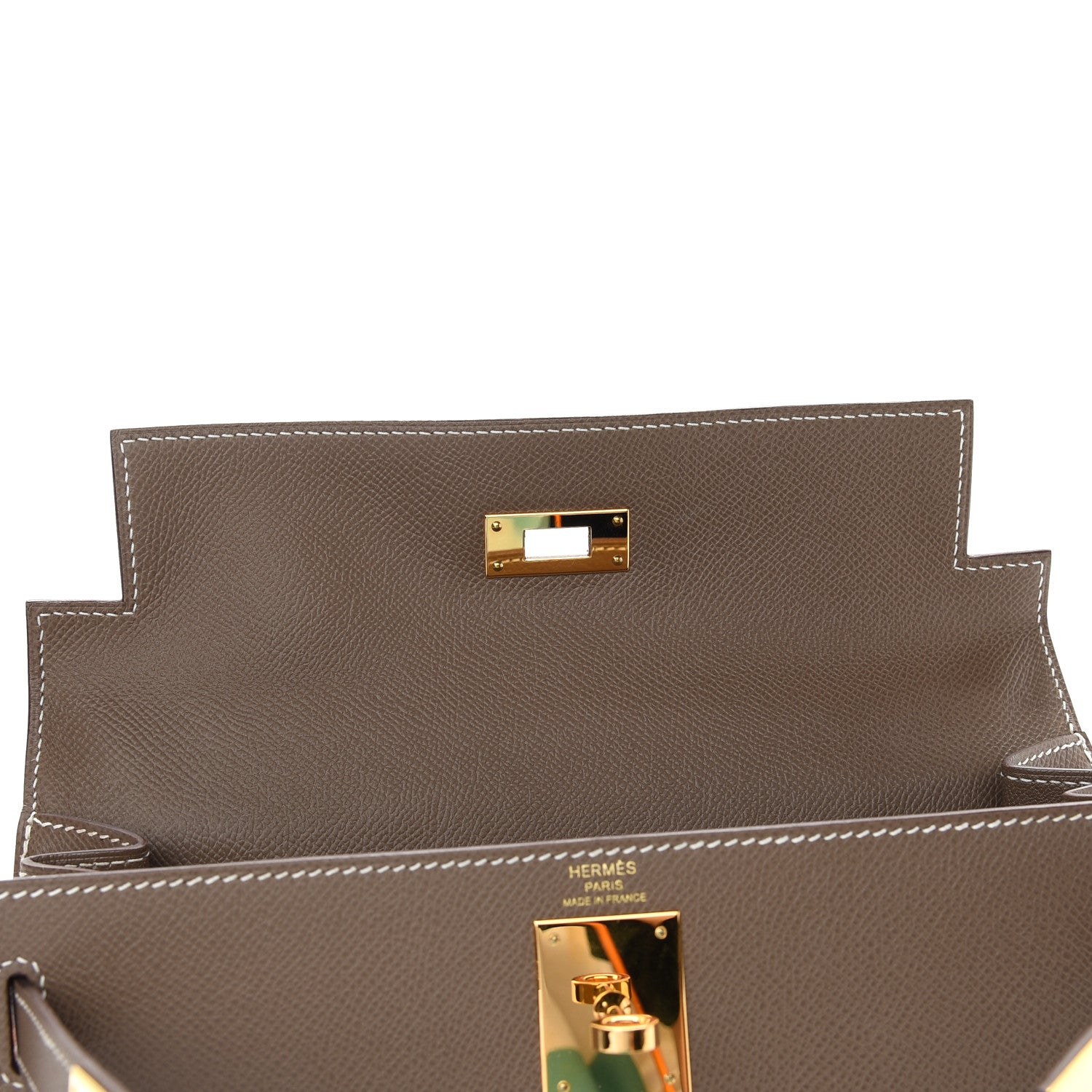 Hermes Epsom Kelly Sellier 28 Etoupe 24 of 39