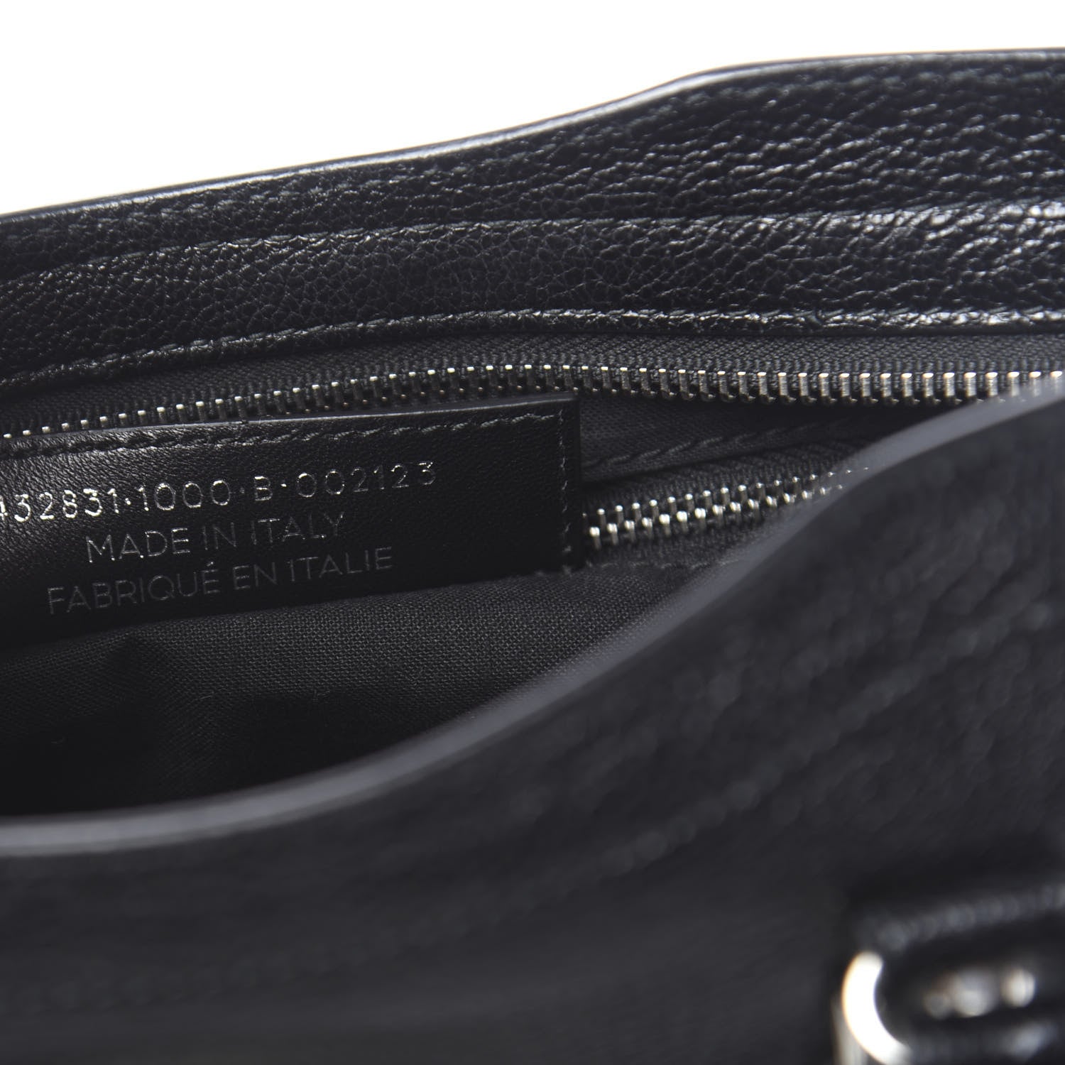 Balenciaga Chevre Silver Metallic Edge Hardware S City Black 8 of 12