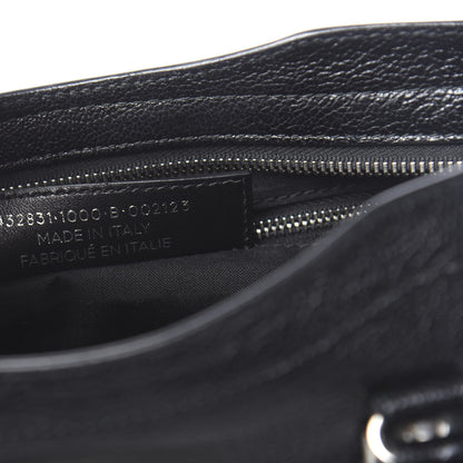 Balenciaga Chevre Silver Metallic Edge Hardware S City Black 8 of 12