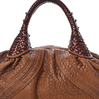 Fendi Nappa Nuvolata Spy Bowler Cognac 8 of 11