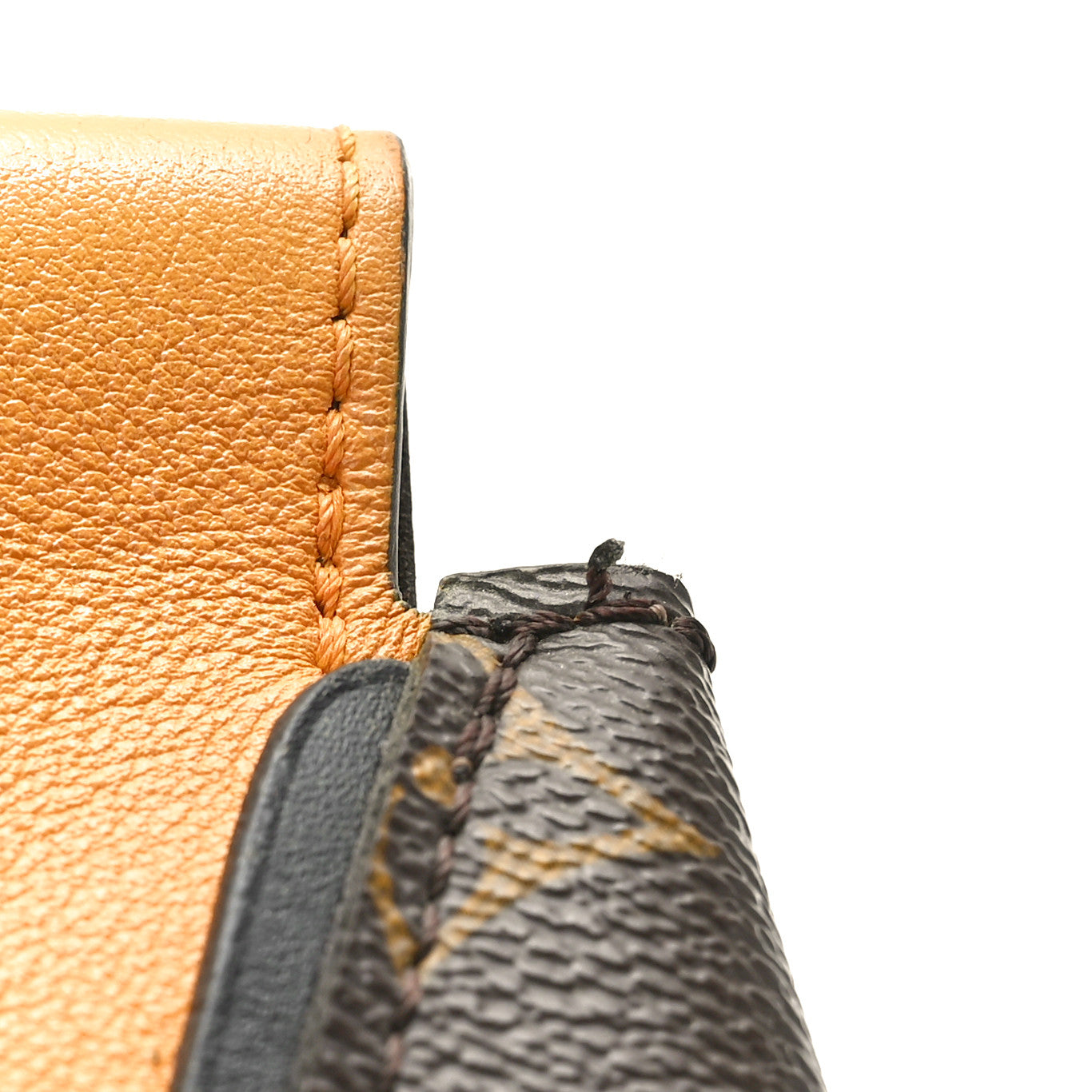 Monogram Cuir Orfevre Tote W PM Safran