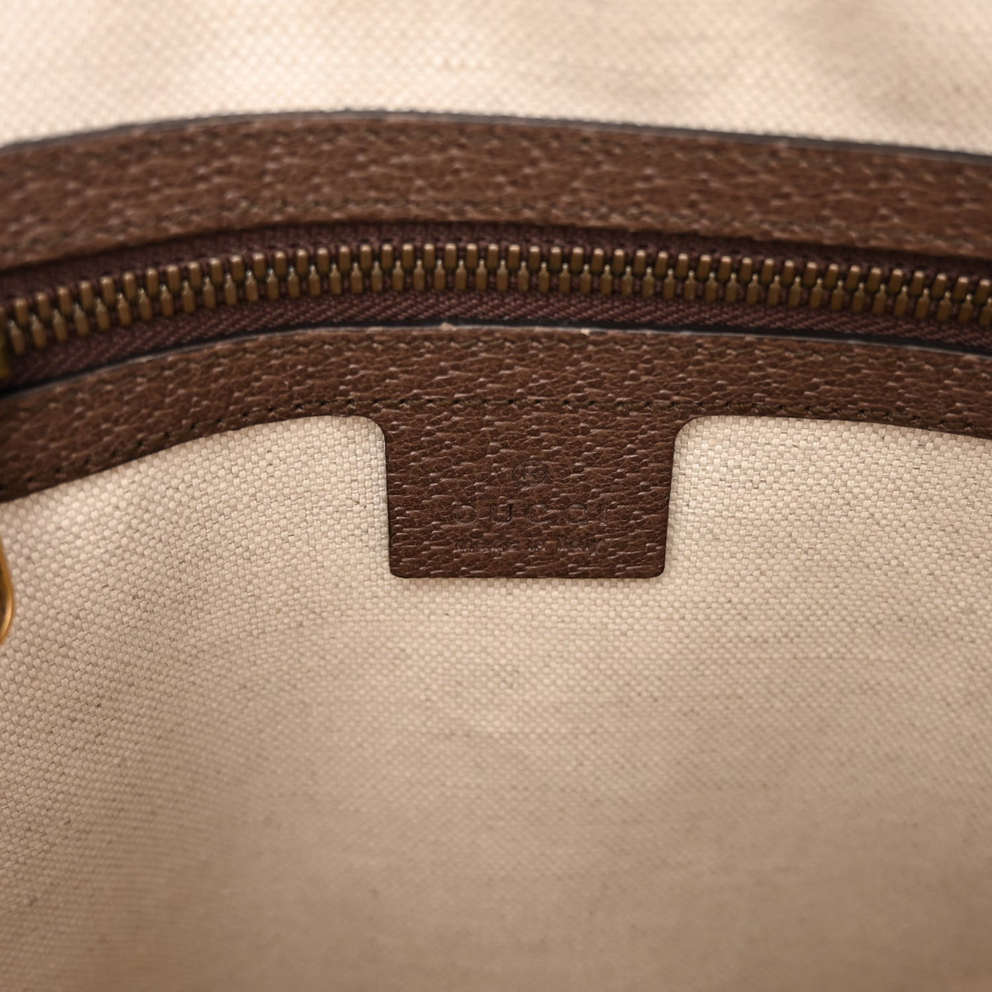 GG Supreme Monogram Web Small Ophidia Messenger Bag Brown
