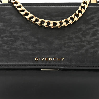 Givenchy Textured Calfskin Mini Pandora Box Chain Crossbody Bag Black 8 of 11