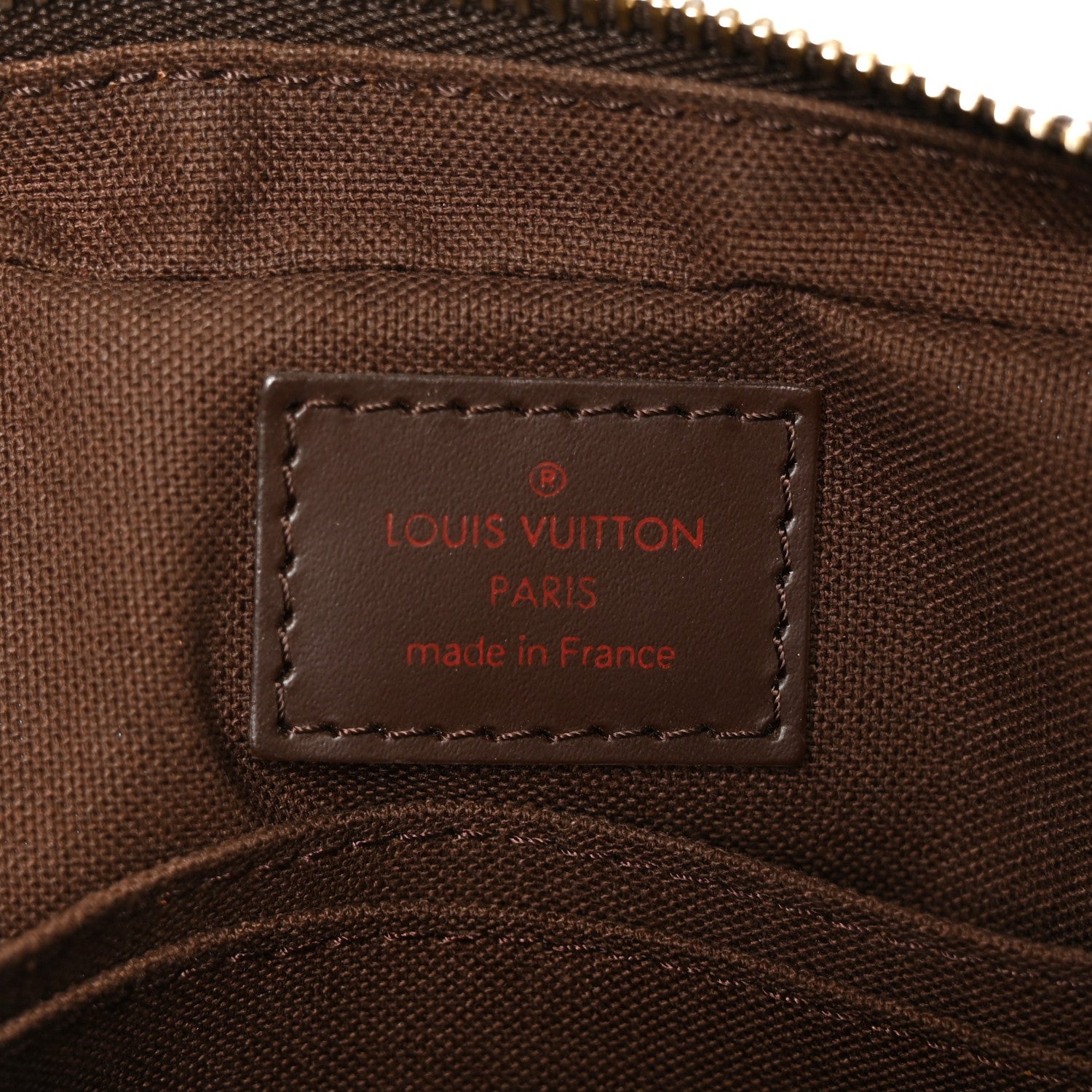 Louis Vuitton Damier Ebene Pochette Billets Macao 6 of 9