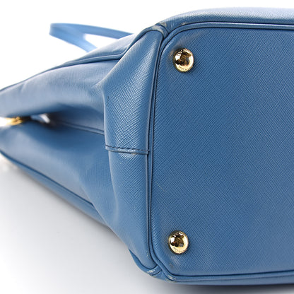 Prada Saffiano Medium Galleria Double Zip Tote Cobalto 5 of 17