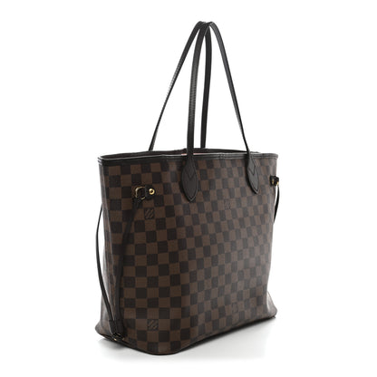 Louis Vuitton Damier Ebene Neo Neverfull MM Rose Ballerine 3 of 15