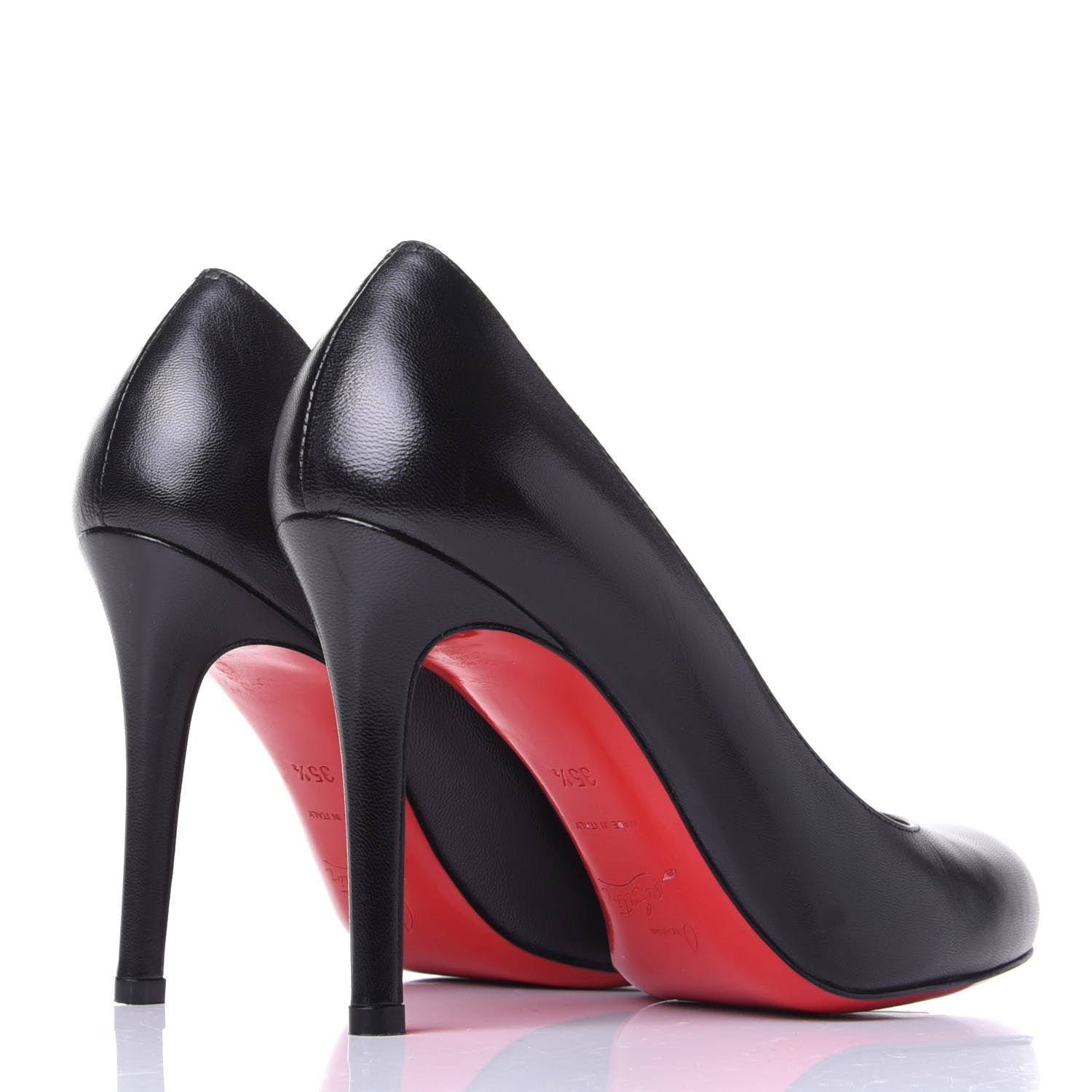 Christian Louboutin Kid Simple 100 Pumps 35.5 Black 4 of 10