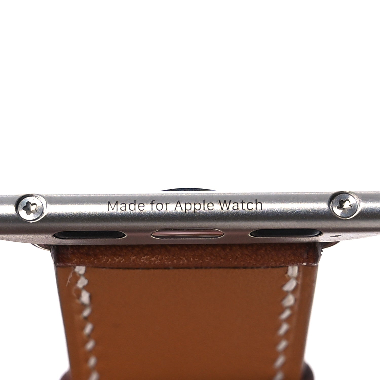 Hermes Barenia 42mm Apple Watch Single Tour Band  Fauve 9 of 11
