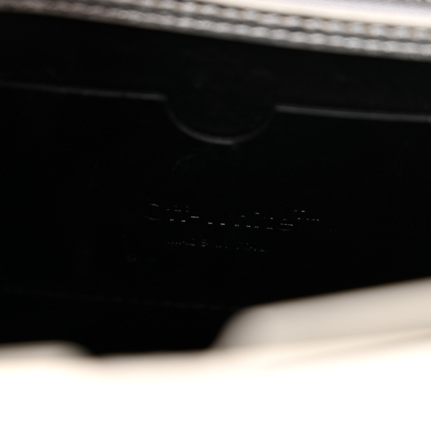 Off-White Metallic Calfskin Jitney 1.4 Shoulder Bag Silver 5 of 11