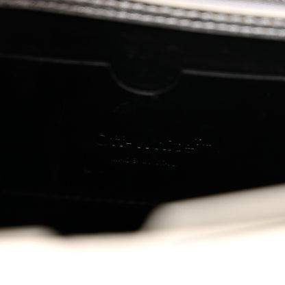 Off-White Metallic Calfskin Jitney 1.4 Shoulder Bag Silver 5 of 11