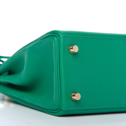 Hermes Swift Kelly Retourne 25 Vert Vertigo 6 of 12