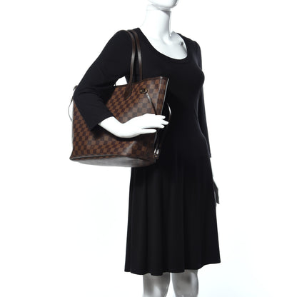 Louis Vuitton Damier Ebene Neverfull MM 2 of 10