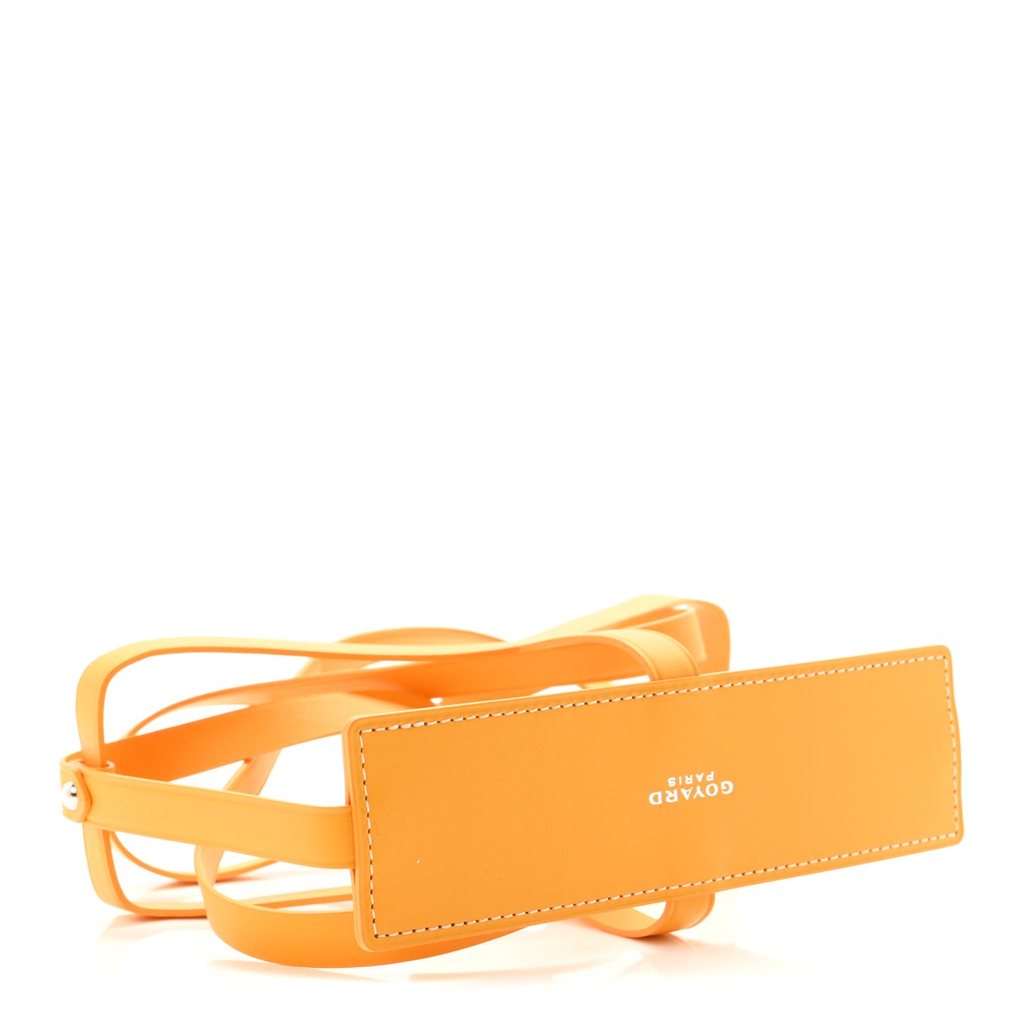 Goyardine Minaudiere Trunk Bag Yellow