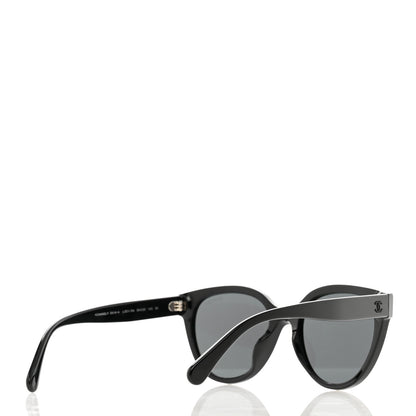 Chanel Acetate CC Butterfly Sunglasses 5414-A Black 4 of 6