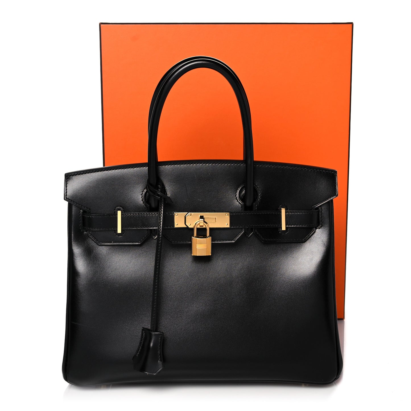 Box Birkin 30 Black