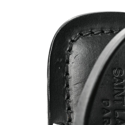 Saint Laurent Calfskin Nu Pieds Sandals 38 Black 10 of 11