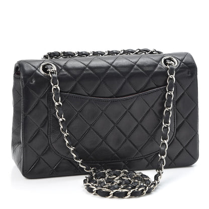 Chanel Lambskin Quilted Small Double Flap Black 2 of 10